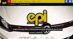 Desktop Screenshot of europartimport.com