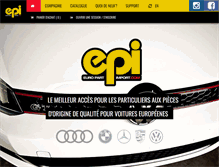 Tablet Screenshot of europartimport.com